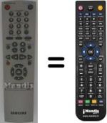 Replacement remote control Samsung SV445G