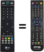 Replacement remote control LG M2094D