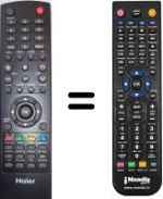 Replacement remote control Philips MWT1201T