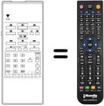 Replacement remote control Marantz MV762