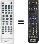 Replacement remote control REMCON964