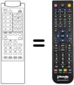 Replacement remote control Samsung CX532WT