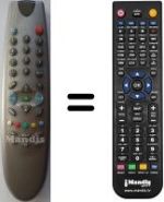 Replacement remote control BK 55 S