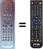 Replacement remote control Beko 32LML97