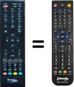 Replacement remote control STREAM BM43173