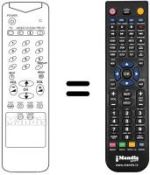 Gleichwertige Fernbedienung Samsung CX7251