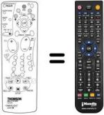 Replacement remote control REMCON1175