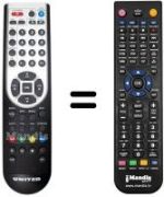 Replacement remote control REMCON701