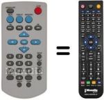 Replacement remote control REMCON1044