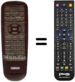 Gleichwertige Fernbedienung Yamaha NX703130
