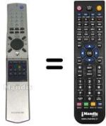 Replacement remote control Daewoo R-50K18