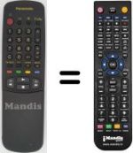 Replacement remote control Granada EUR51920