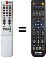 Replacement remote control REMCON1265