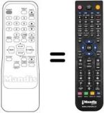 Replacement remote control REMCON790