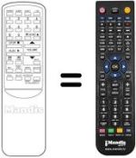Replacement remote control REMCON661