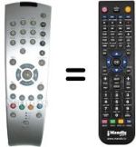 Replacement remote control TP 140 C