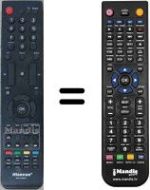 Replacement remote control Hisense EN-31603A