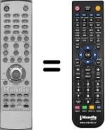 Replacement remote control Hyundai HQL260WR