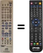 Gleichwertige Fernbedienung JVC DR-MX10SWK
