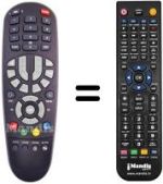 Replacement remote control REMCON681