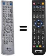 Gleichwertige Fernbedienung LG 6711R1P090S