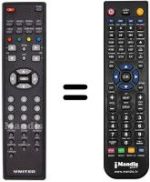 Replacement remote control REMCON504