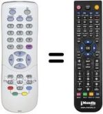 Replacement remote control Bluesky BS2805T