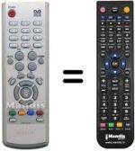Gleichwertige Fernbedienung Samsung MF59-00242C