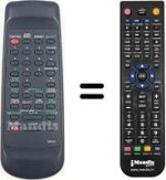 Replacement remote control Funai 17A-601