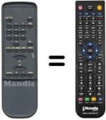 Replacement remote control REMCON149