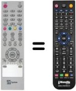 Replacement remote control REMCON555