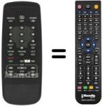 Replacement remote control Philips VR16108