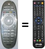 Replacement remote control Philips 37PFL9606H / 12