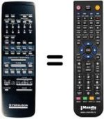 Replacement remote control Thorn FV57H