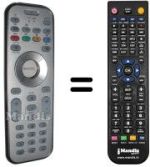 Gleichwertige Fernbedienung Philips 313923813171