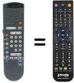 Replacement remote control Philips 70TA5212-03