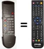 Replacement remote control Philips RC7507-01