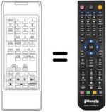 Replacement remote control RC1067E