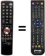 Replacement remote control RC-D3-02