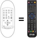 Replacement remote control RC218