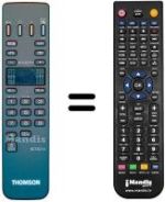Replacement remote control RCT3016