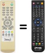 Replacement remote control REMCON1295
