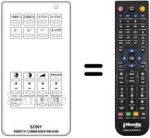 Replacement remote control RM-604B
