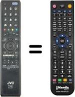 Gleichwertige Fernbedienung JVC LT-32DP9BU