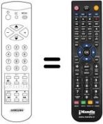 Gleichwertige Fernbedienung Samsung CF3340Z
