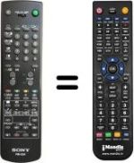 Gleichwertige Fernbedienung Sony KV-25F1D