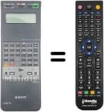 Replacement remote control RMT-257