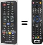 Gleichwertige Fernbedienung Samsung UE46D8090YS/XZG