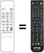 Replacement remote control REMCON1082