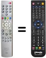 Replacement remote control Seleco ON8430SC